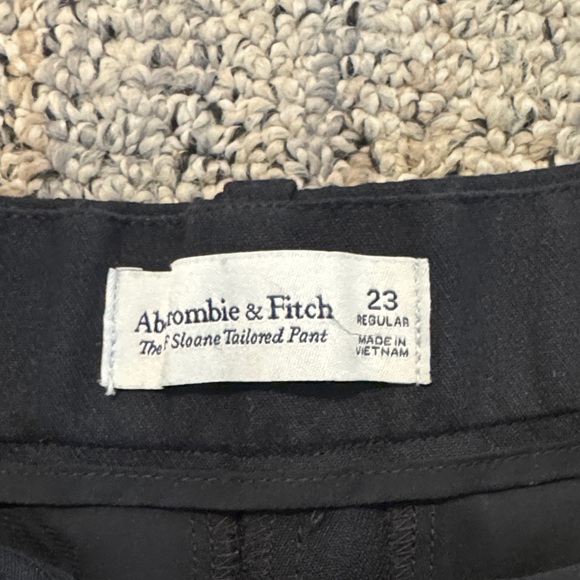 Abercrombie & Fitch Black Wide Leg Pants - Picture 3 of 3
